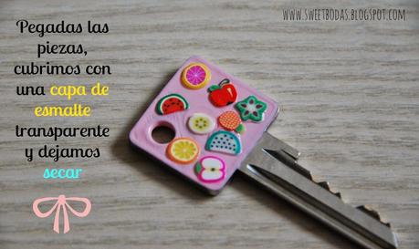 DIY Llave 'tutti frutti'