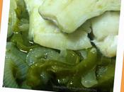 Bacalao pimiento cebolla