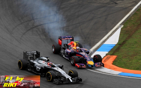 RICCIARDO TUVO UN GP DE ALEMANIA MUY ENTRETENIDO