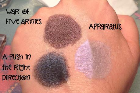 Shiro cosmetics, swatches y comparaciones
