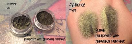 Shiro cosmetics, swatches y comparaciones