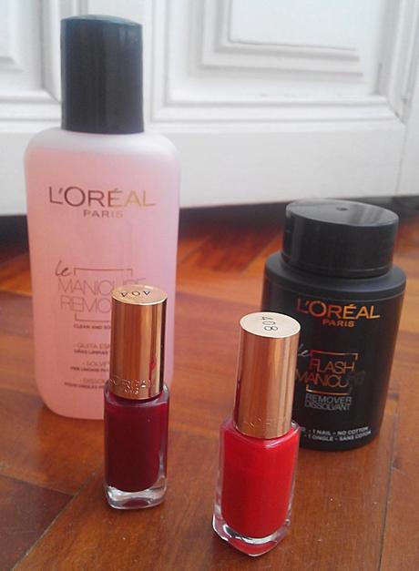 Pinta-uñas y quita esmaltes L'OREAL