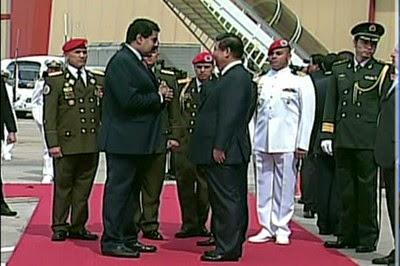 Presidente chino de visita oficial en Venezuela.