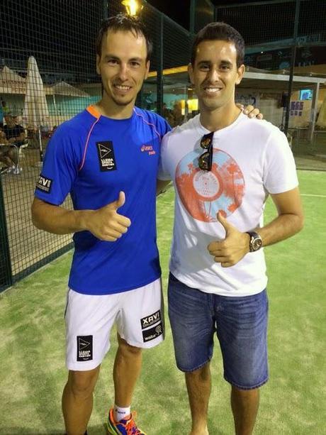 Xavi Colomina en el World Padel Tour Málaga