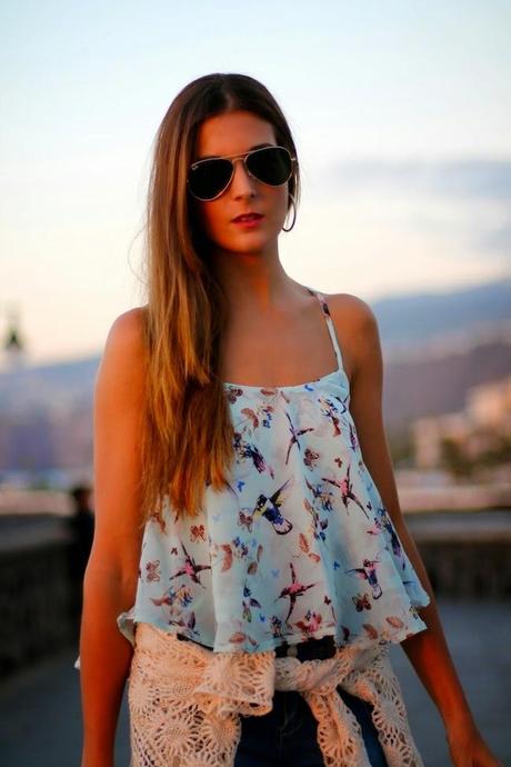 Bird Print and Crochet