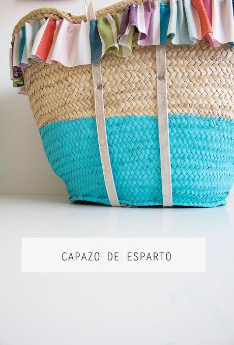 CUSTOMIZA UN CAPAZO DE ESPARTO CON CHALKPAINT CAPAZO ESPARTO
