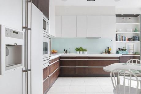 suelos de madera pintada de blanco estilo nórdico escandinavo decoración pisos suecos decoración de salones decoración de interiores decoración de comedores decoración blanco negro nórdico blog decoración nórdica 