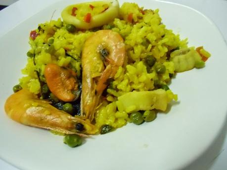 Paella marinera