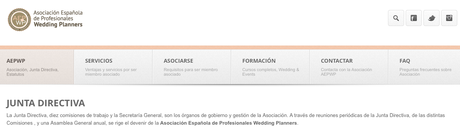 La Asociación Española Profesional de Wedding Planners (AEPWP) 2 parte: lo que mal empieza, mal acaba...