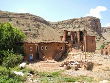 Taghoulid. Aldeas del Valle Aït Bouguemez. Marruecos