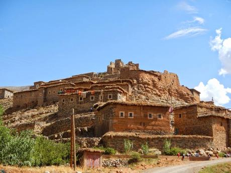 Taghoulid. Aldeas del Valle Aït Bouguemez. Marruecos