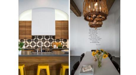 Casas junto al mar