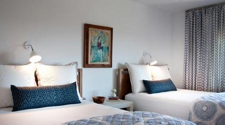 Casas junto al mar