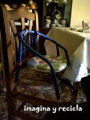 sillita que pita  con correas