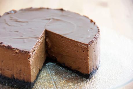 Cheesecake de Chocolate o Cómo volverte loca con un mordisco Cheesecake de Chocolate o Cómo volverte loca con un mordisco