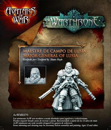 Nuevas figuras de Avatars of War:Arguntia y Lusia