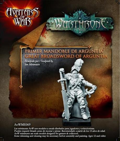Nuevas figuras de Avatars of War:Arguntia y Lusia