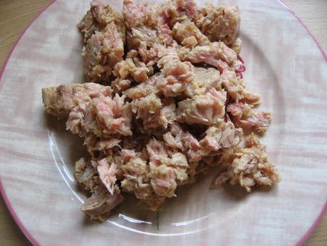 ENSALADA DE JUDIAS Y PATATA CON ATÚN