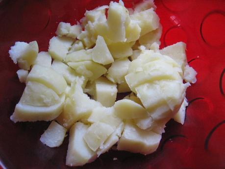 ENSALADA DE JUDIAS Y PATATA CON ATÚN