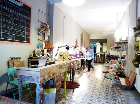 Taller de estampación con plastidecors