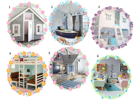 6 Ideas para decorar el cuarto de tus Nenes.