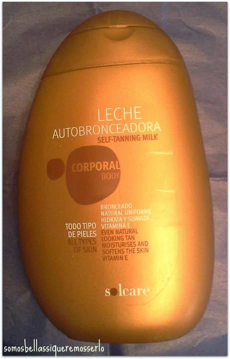 Leche Autobronceadora de Solcare