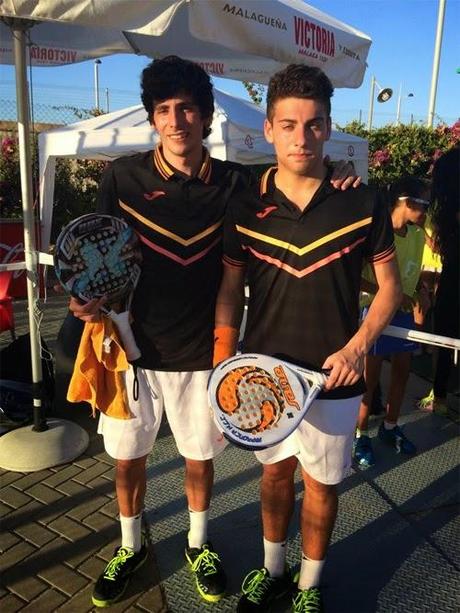 Marco Di Nenno y Franco Stupaczuk en el World Padel Tour Málaga