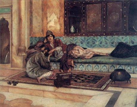 LRG Magazine - Nail Art - Rudolf Ernst (1854-1932) - The Manicure LRG Magazine - Nail Art - Rudolf Ernst (1854-1932) - The Manicure