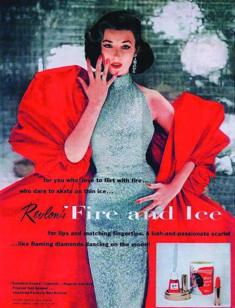 LRG Magazine - Nail Art - Anuncio de Revlon Fire&Ice (1950) Dorian Leigh LRG Magazine - Nail Art - Anuncio de Revlon Fire&Ice (1950) Dorian Leigh