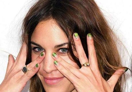 LRG Magazine - Nail Art - Alexa Chung LRG Magazine - Nail Art - Alexa Chung