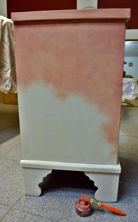 Paso a paso: cómo pensamos la transformacion del mueble tocador.