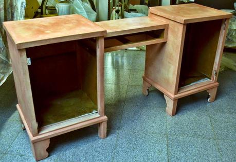 Paso a paso: cómo pensamos la transformacion del mueble tocador.