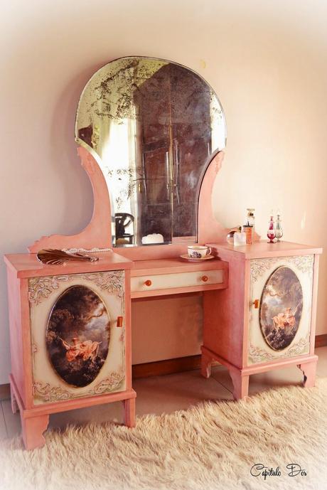 Paso a paso: cómo pensamos la transformacion del mueble tocador