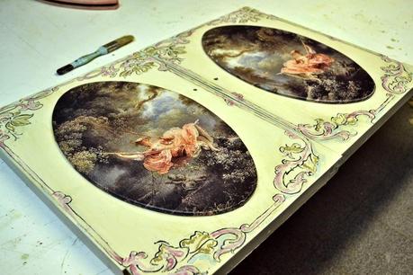 Paso a paso: cómo pensamos la transformacion del mueble tocador.