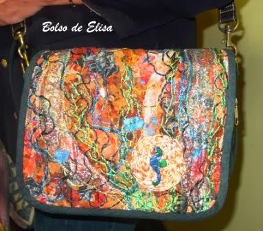 Collage Textil, Bolso