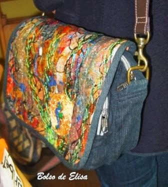 Collage Textil, Bolso