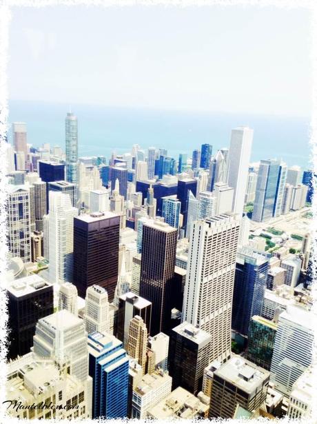 Chicago Lago Michigan desde la tower Sears