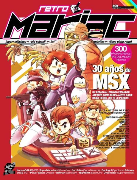 ¡Portada RetroManiac 9!
