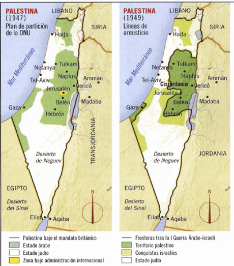 CONFLICTO ÁRABE-ISRAELÍ (V): PRIMERA GUERRA ÁRABE-ISRAELÍ