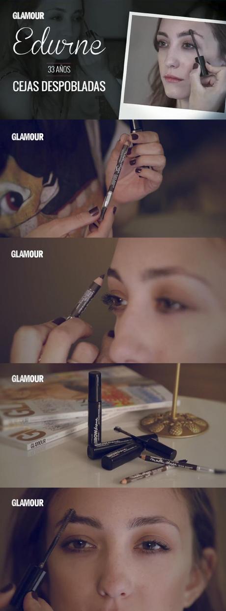 barbara crespo maybelline ny press eyebrow design diseño de cejas prensa elle glamour tv fashion blogger blog de moda