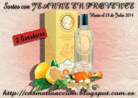 ¡SORTEO EXPRESS – el perfume “Bouquet d’Agrumes” de JEANNE EN PROVENCE – 2 Ganadoras!