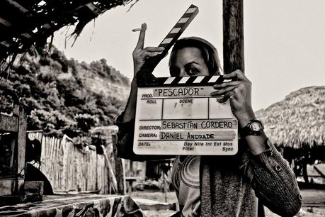 Iván Garcés: Fotografiando Pescador (fotos de producción)*