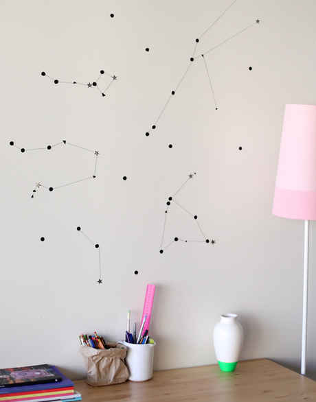 DIY: STAR WALL CONSTELLATION