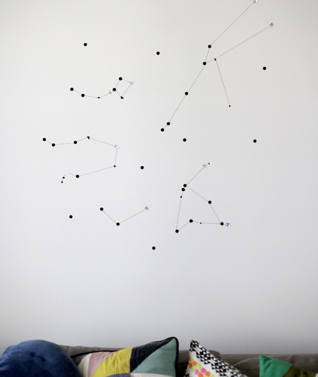 DIY: STAR WALL CONSTELLATION