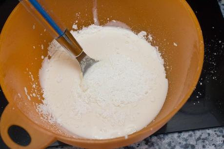 Pastel de quesos, jamón y albaricoques