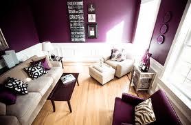 10 lindas salas de estar en color morado