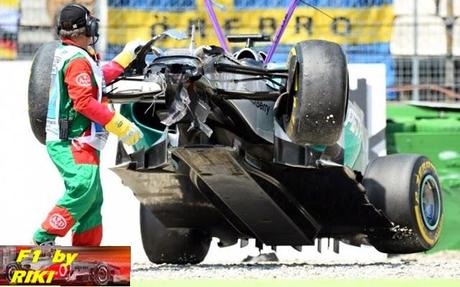 HAMILTON PADECE DE DOLORES EN SU ESPALDA TRAS EL GP DE ALEMANIA