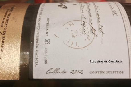 Vino Blanco Albamar Pepe Luis 2012: Serio y seguimos con los orgasmos