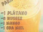 Batido para antes entrenar