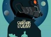 Póster exclusivo Guardianes Galaxia para SDCC 2014